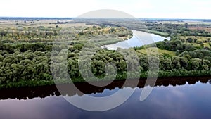 View of the Desna River near the city of Chernigov.