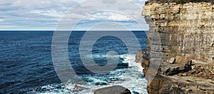 View of Devils Kitchen Beach, Tasmania