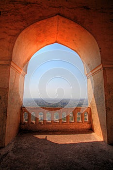 View from Dharbar Hall, Golconda Fort, Hyderabad