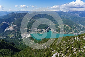 View of the Dim Cayi reservoir