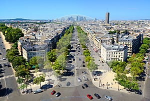 View on district la Defence