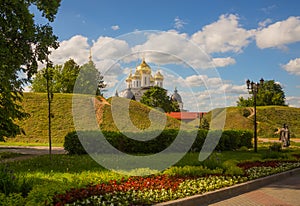 View Dmitrov. Kremlin. Uspensky Cathedral