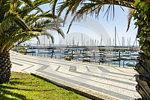 View on a dock with boats, Figueira da Foz photo