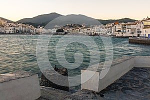 View from the docks of Cadaques