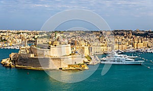 View of Dockyard Creek in Valletta