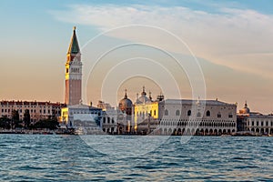 View of Doge's Palace, Campanella and San Marco Cathedral photo
