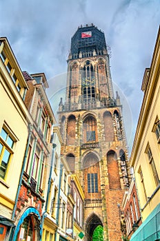 View of the Dom Tower of Utrecht, the Netherlands