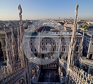 View from Dome of Milan