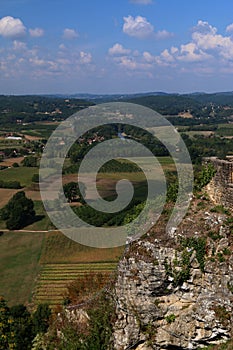 View from , Domme, Dordogne Valley
