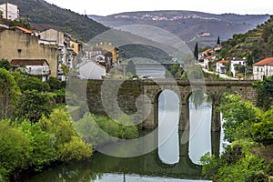 View in Douro river valley