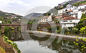 View in Douro river valley