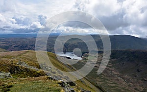 A View Down to Haweswater Resevoir in the Lake District