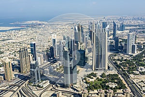 View downtown Dubai