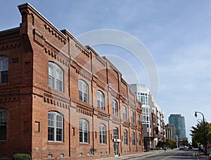Durham tobacco warehouse apartment building photo
