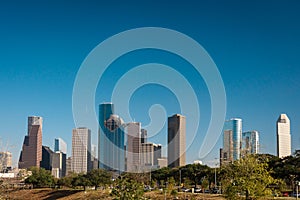 A view of downtown Houston