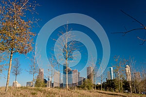A view of downtown Houston