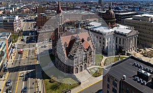 View of downtown Paterson, New Jersey.