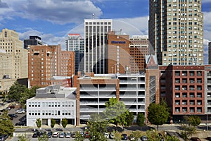 Downtown Raleigh, North Carolina Skyline