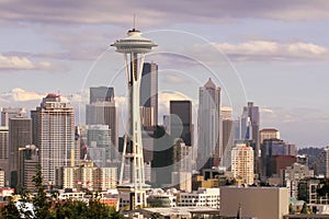 View of downtown Seattle skyline