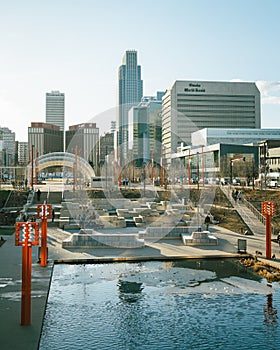 View of the downtown skyline, Omaha, Nebraska