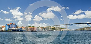 View of downtown Willemstad. Curacao,