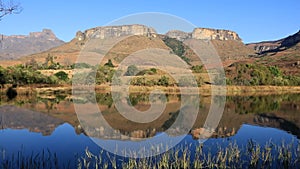 View of the Drakensberg mountains - South Africa