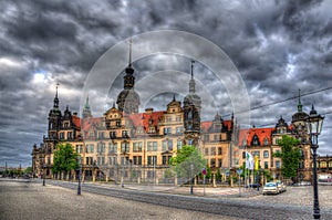 View of Dresden castle - Germany
