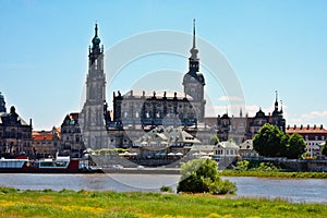 View of Dresden Germany