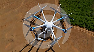 Drones mapping climate-sensitive regions photo