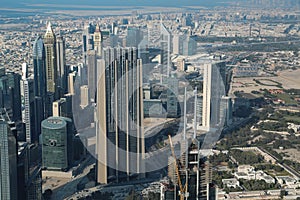 View on Dubai downtown, United Arab Emirates