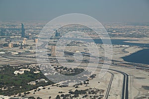 View on Dubai downtown, United Arab Emirates