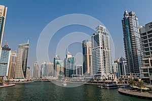 View of Dubai Marina, United Arab Emirat