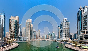 View of Dubai Marina, United Arab Emirat