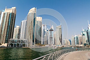 View of Dubai Marina, United Arab Emirat