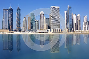 View of Dubai skyline