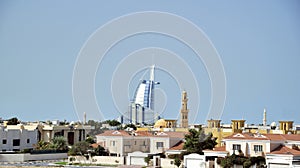 View of Dubai skyline, UAE.