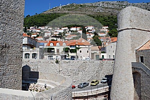 View of Dubrovnik city