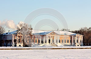 View of the ducal palace from the Great Pond