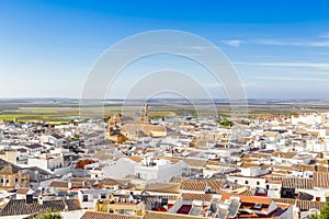 View of the ducal town of Osuna. Declared a Historic-Artistic Site. Province of Seville. Southern Spain. photo