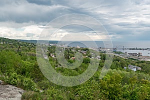 View of Duluth from Enger Park