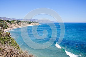 View from Duma Point, Malibu California