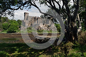 View at Dunvegan Castle, Scotland