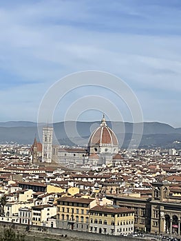 View of the Duomo and Florence Cathedral