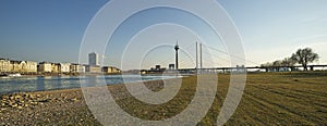 View of Dusseldorf in Germany