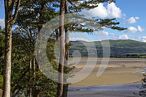 View of the Dwyryd Estuary from Portmeirion in North Wales