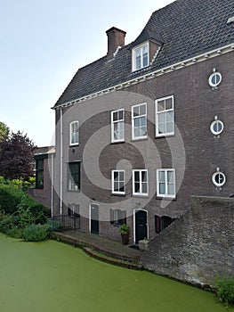 View of Ede-Wageningen, beautiful city in the Netherlands with an important university campus