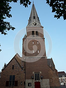 View of Ede-Wageningen, beautiful city in the Netherlands with an important university campus