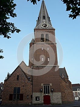 View of Ede-Wageningen, beautiful city in the Netherlands with an important university campus