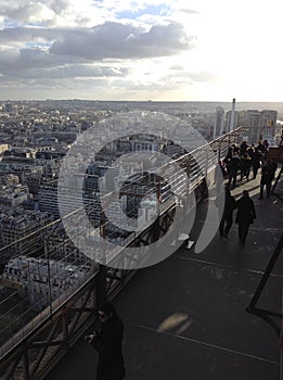 View from the Eiffel Tower