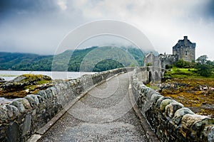 View of Eilean Donan Castle, Scotland